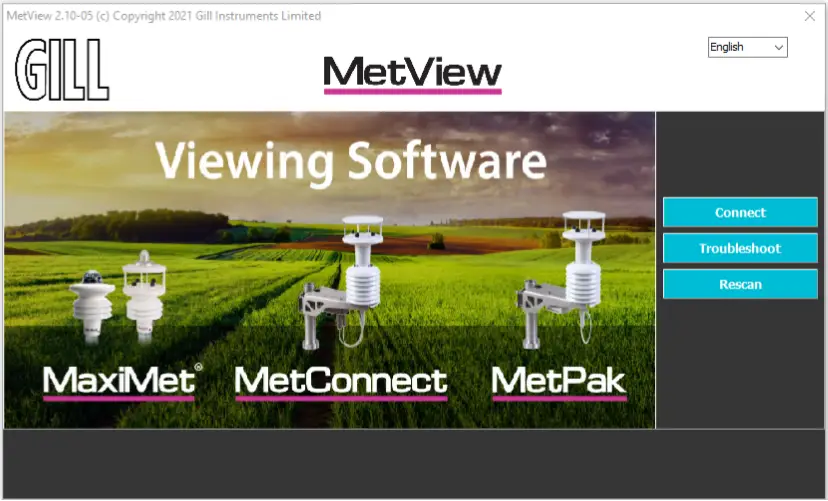 MetView Software from Gill Instruments