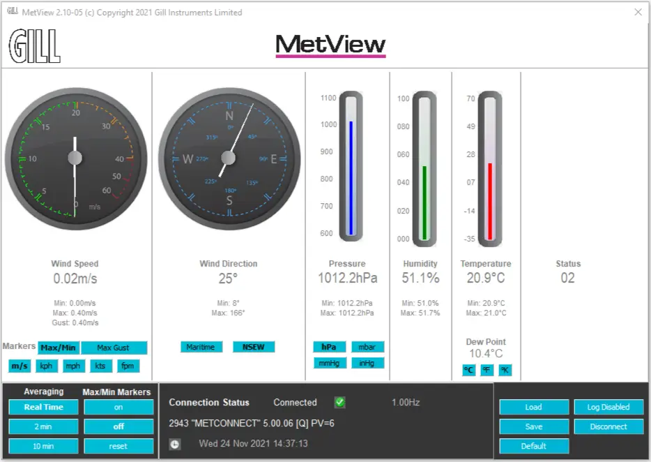 MetView Software from Gill Instruments