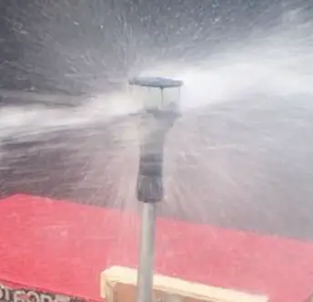 windultra wind sensor undergoing aggressive environmental testing