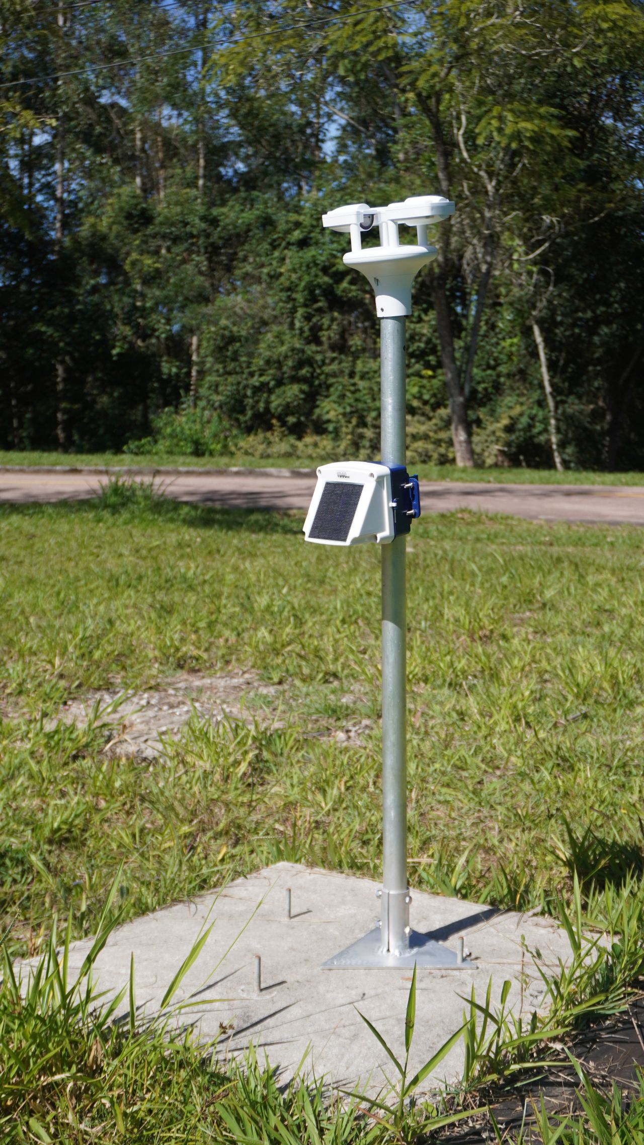 TruMet PW100 deployed at a rainfall monitoring site