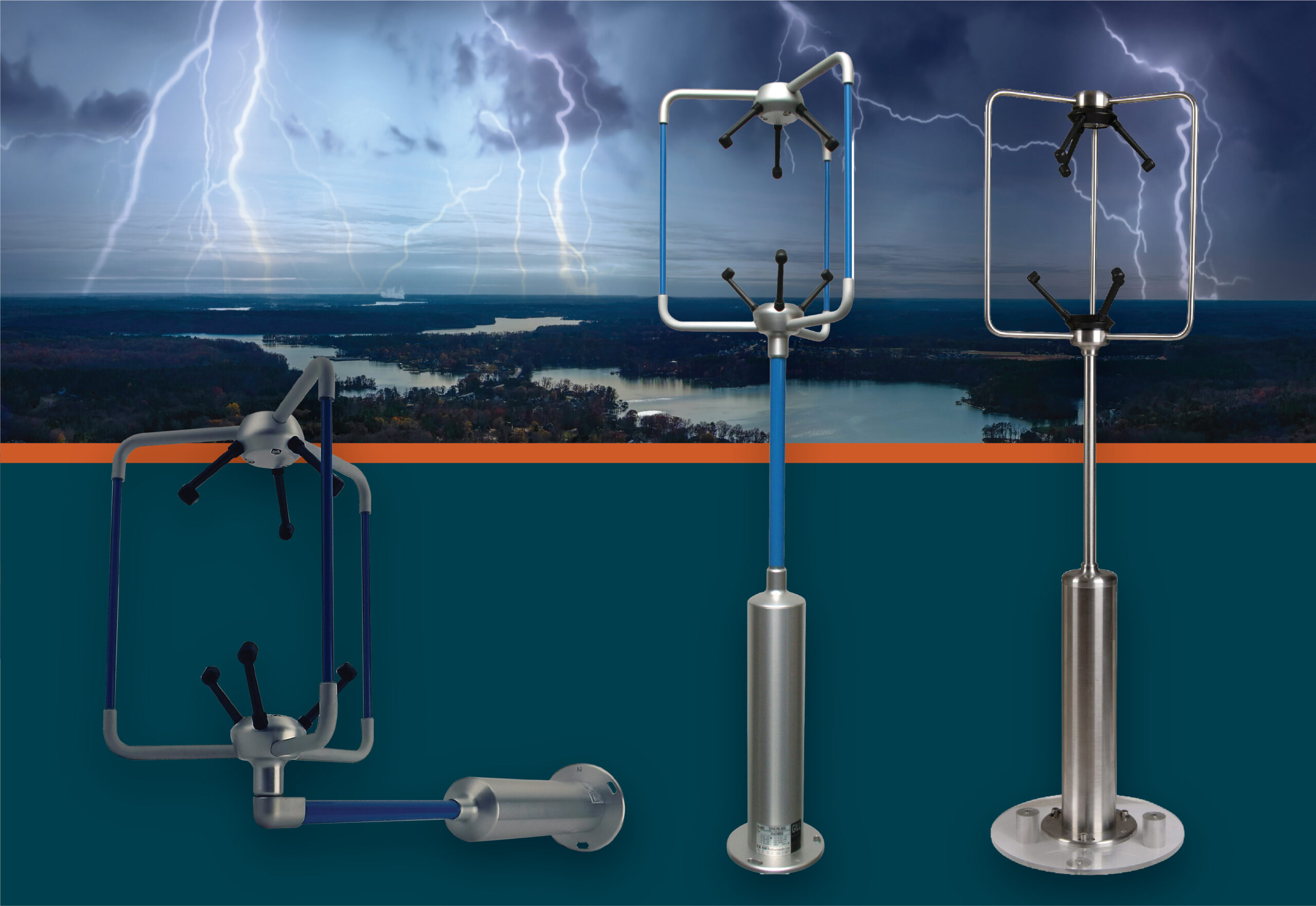 Gill WindMaster and Research 3-axis ultrasonic anemometers
