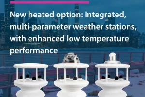 Heated MaxiMet, integrated, multi-parameter weather stations, with enhanced low temperature performance.
